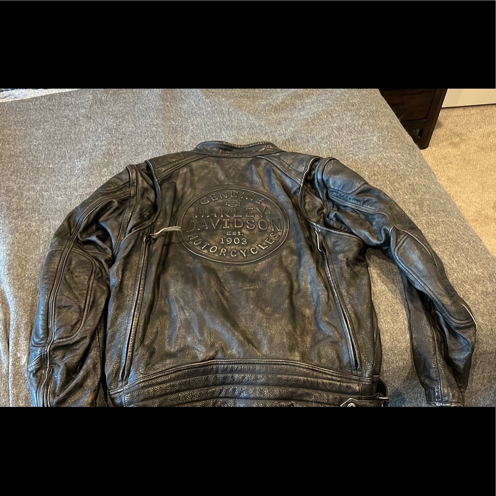 Mens Harley Davidson Motorcycle Jacket